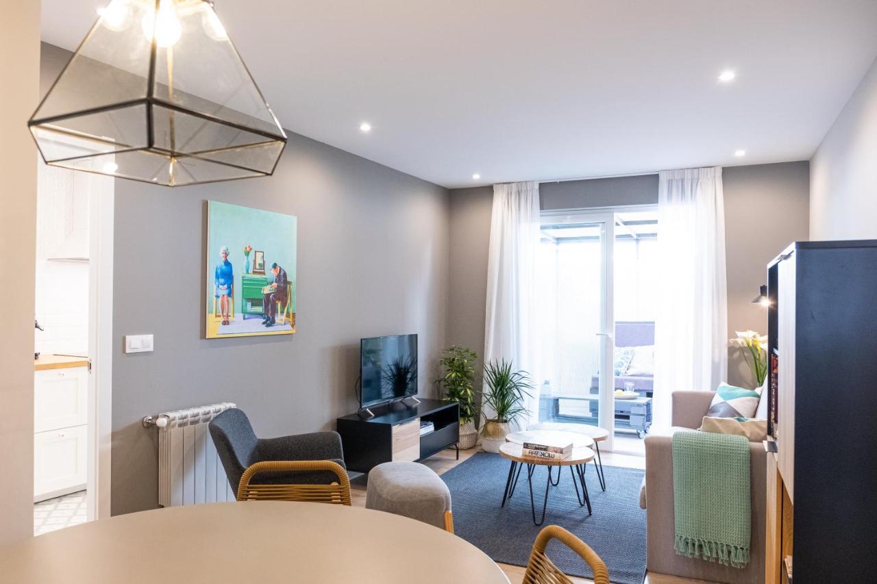 De Diseno Centrico Con Terraza Espectacular Apartamento *
